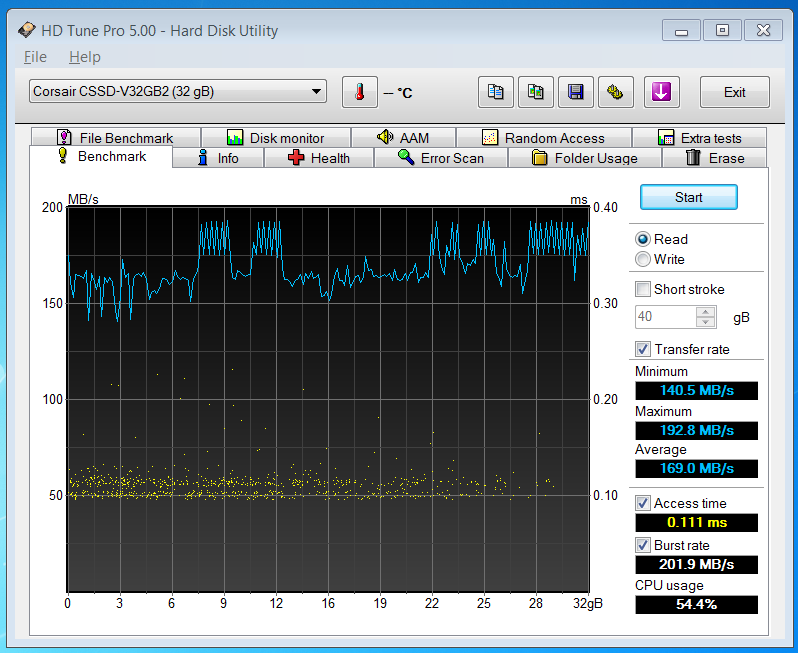 HDD Tune SSD